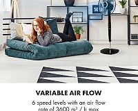 Klarstein Infinity Storm prietok vzduchu