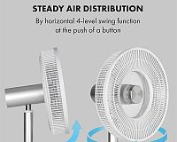 Klarstein Whisperwind otáčanie