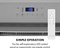 Klarstein Grandbreeze Eco ovládanie