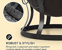 Záhradné ohnisko Blumfeldt Pentos konštrukcia