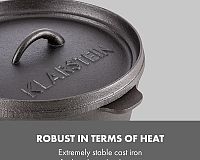 Klarstein Hotrod Masterplan liatinové hrnce s pokrievkou