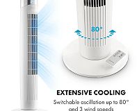 Klarstein Storm Tower oscilácia