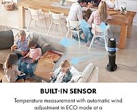 Klarstein Twister prietok vzduchu