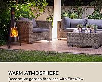 Záhradný krb Blumfeldt Volantis Cupric