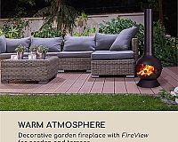 Záhradný krb Blumfeldt Knight on Fire