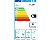Klarstein Barett energetický štítok
