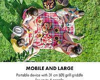 Klarstein Micro-Q 3131 grilovacia plocha