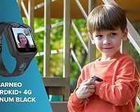 Detské smart hodinky Carneo GuardKid+ 4G Platinum