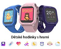 Detské smart hodinky s hrami iGET KID F10