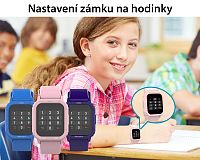 iGET KID F10 nastavenie zámku