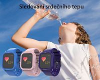 iGET KID F10 sledovanie srdcového tepu