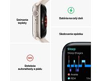 Apple Watch Series 8 batéria, tep