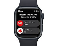 Apple Watch Series 8 SOS volania