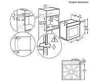 Electrolux EOF3H40X rozmery