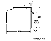 Bosch HRA574BB0 rozmery