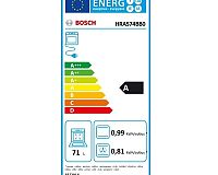 Bosch HRA574BB0 energetický štítok