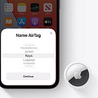 Apple AirTag lokalizátor kľúčov